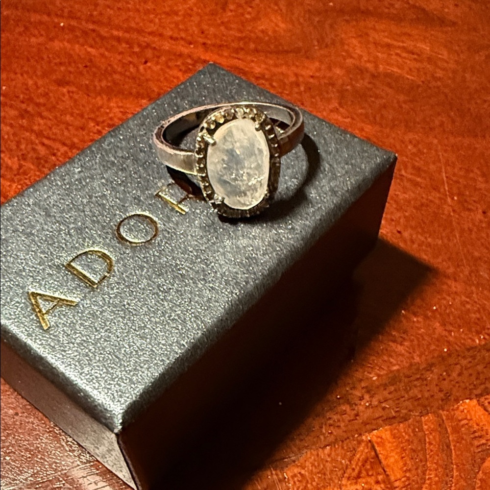 Silver and Gold Women's Ring